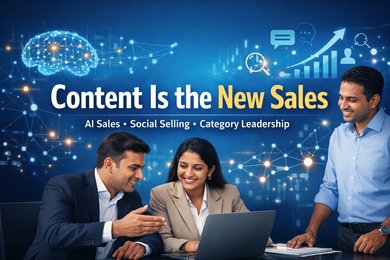 Content Is the New Sales: AI Sales & Social Selling Practices for Modern Businesses