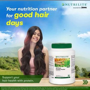 NUTRILITE ALL PLANT PROTEIN POWDER    PLEASE CONT ME A SELVARAJ -CEL-9842399422