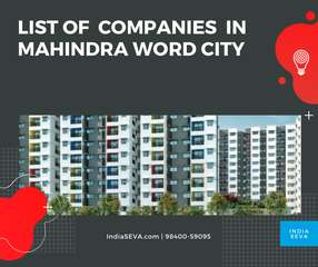 Mahindra world city companies List