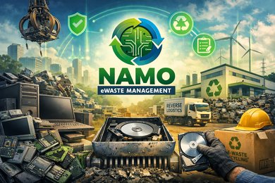 ITAD & Electronic Recycling in Faridabad – Namo eWaste Management