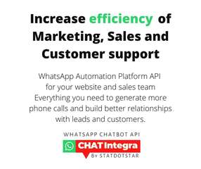 Transform WhatsApp into a sales channel by helping customers discover & purchase products here!