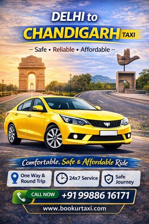 Delhi To Chandigarh Taxi9