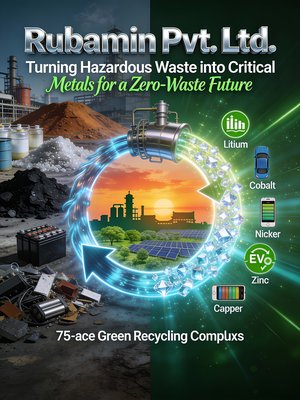 Rubamin Pvt. Ltd.: Turning Hazardous Waste into Critical Metals for a Zero-Waste Future