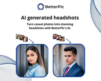 BetterPic: transform casual photos into professional headshots