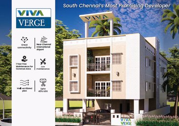 Viva Verge  By VIVA Housing   Pozhichalur Chennai.  Near Academics Redefined Model Indian School