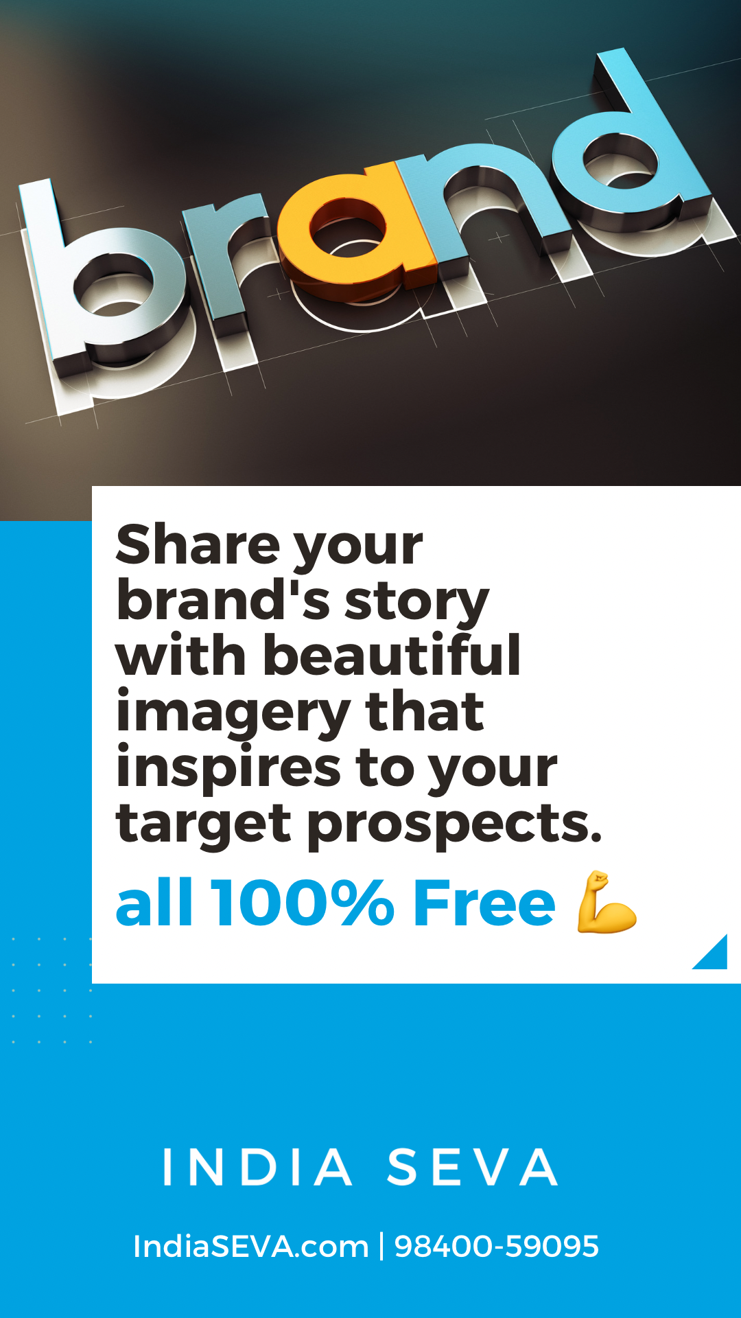 Share your brand's story with beautiful imagery that inspires to your target prospects.