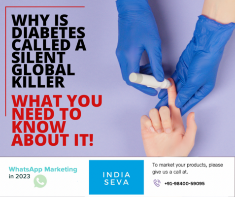 Why is diabetes called a silent global killer & what you need to know about it!