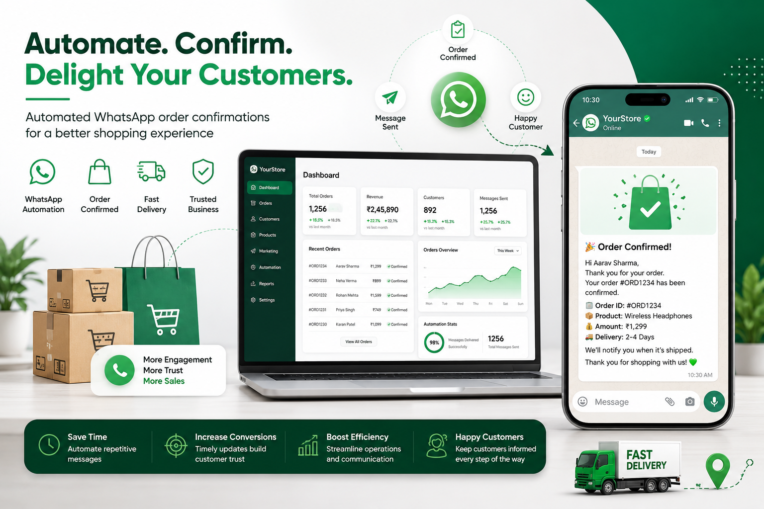 Can I Automate WhatsApp Messages for Order Confirmations? A Complete Guide for Businesses