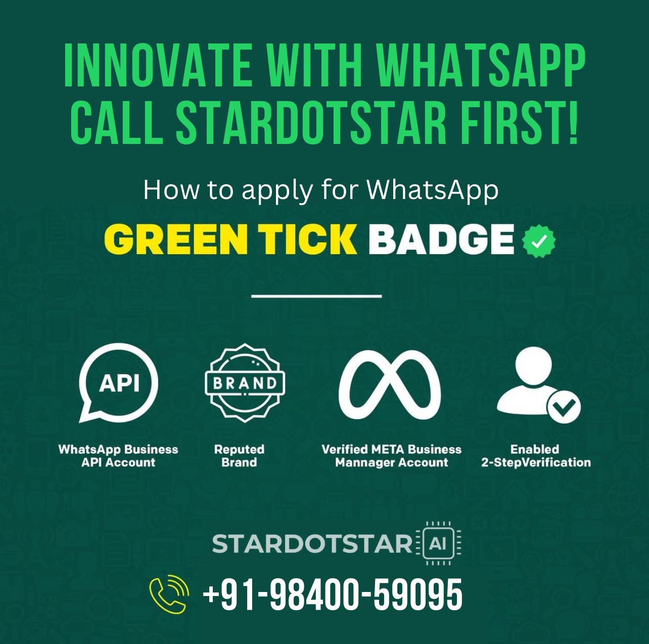 How to get Free WhatsApp Green Tick in 4 Easy Steps (2024)