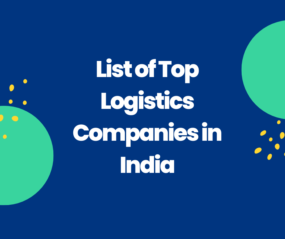 List of Top Logistics Companies in India