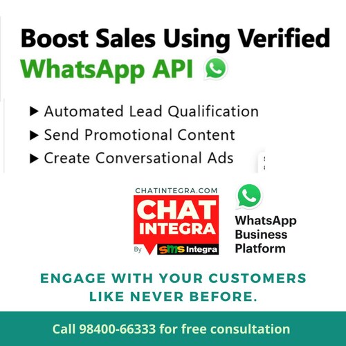 Automate your WhatsApp Business number With ChatIntegra