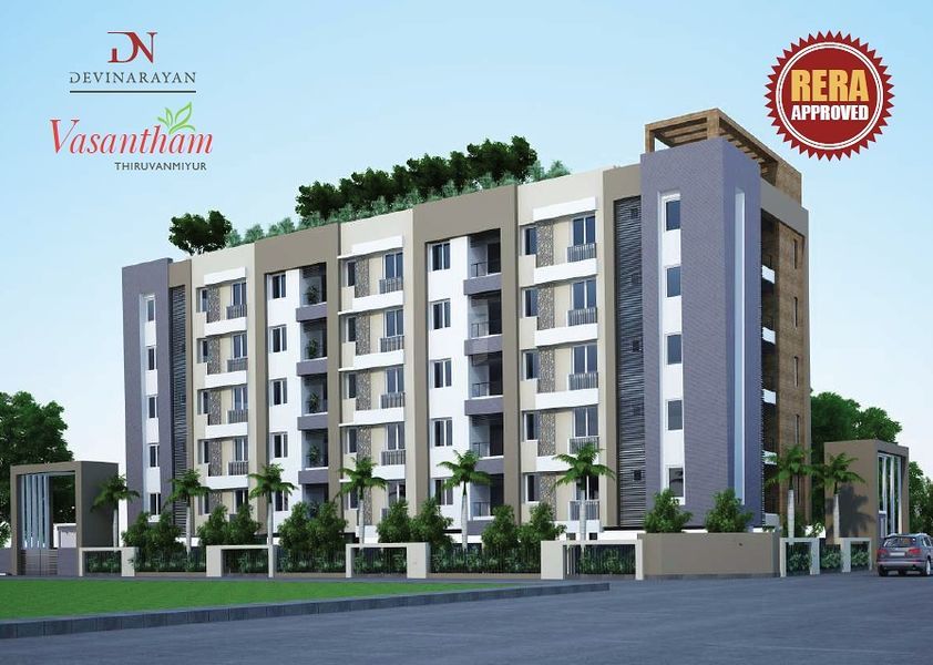 Devinarayan Vasantham  By Devinarayan Housing & Property Developers Pvt Ltd : Thiruvanmiyur, ECR, Chennai.  Near PVR Theyagaraja Cinemas