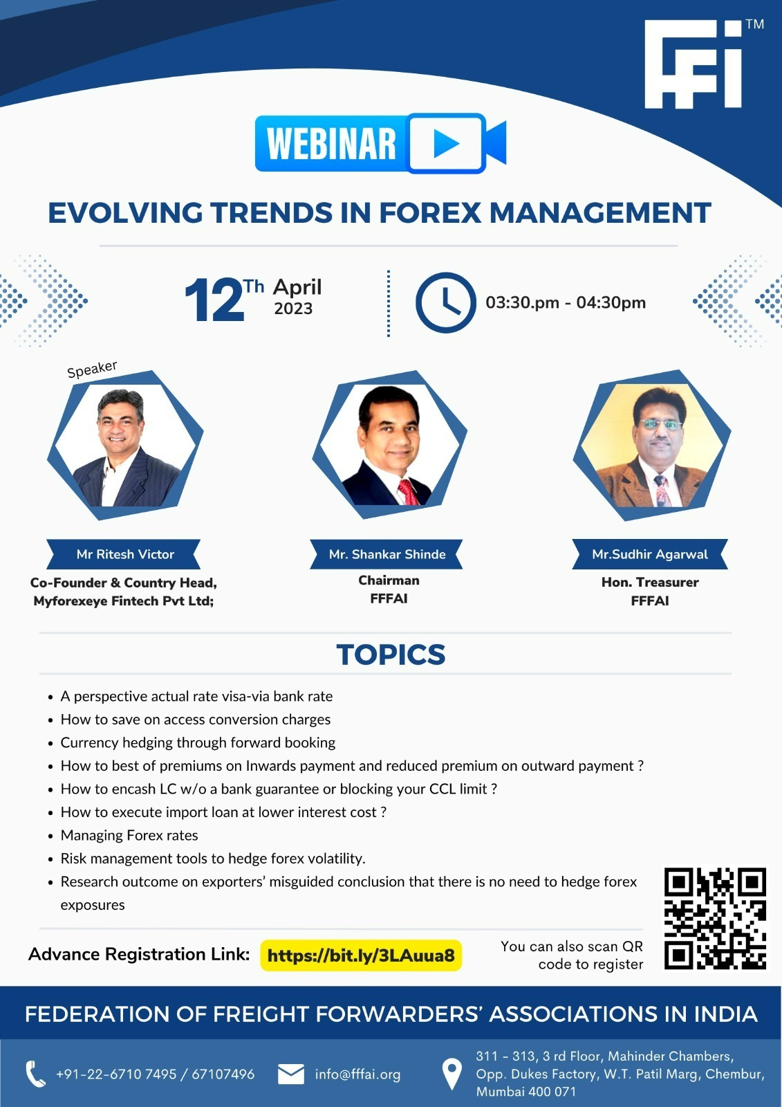 Knowledge Series Webinar on '' Evolving Trends in Forex Management ''