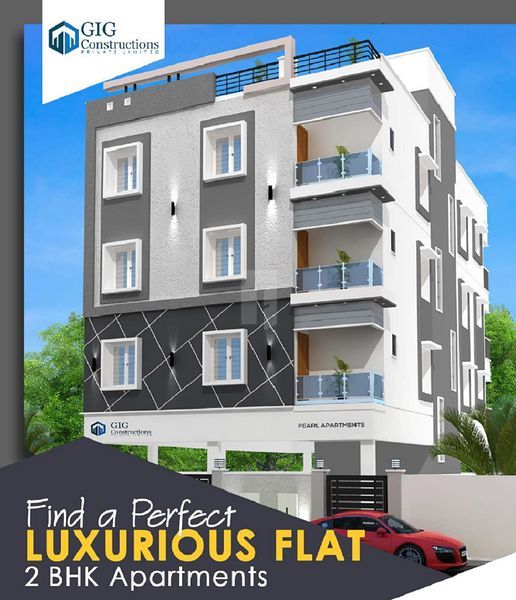 GIG Pearl Apartments  By GIG Constructions Pvt Ltd  : Kottivakkam, ECR, Chennai.  Next To Holiday INN Hotel And Near SRP Tools Bus Stand