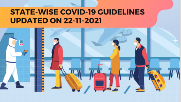 STATE-WISE COVID-19 GUIDELINES Updated on 22-11-2021