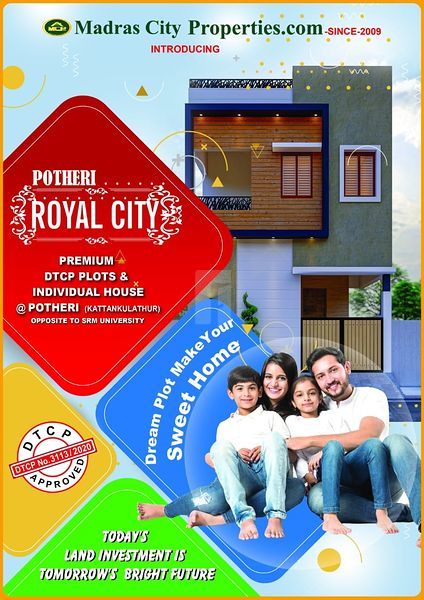 Potheri Royal City Potheri, GST, Chennai. Near SRM University