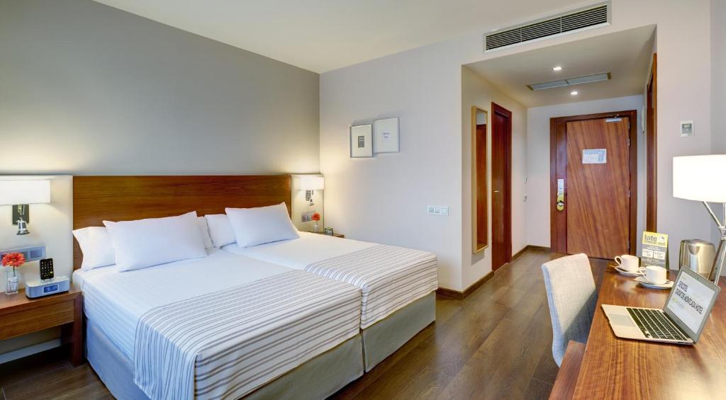 Hotel Travel Sustainable Level 1 Sercotel Ciutat de Montcada Near Barcelona city center.