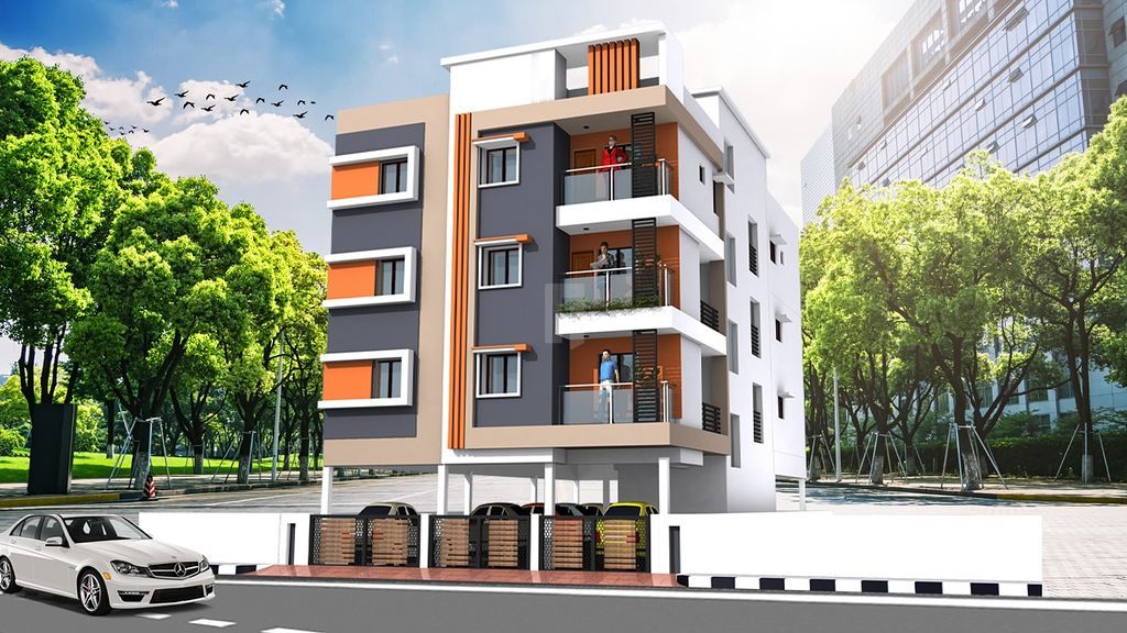 Sai Deccan Apartment  By Bharathi Construction  Pozhichalur Chennai.  Near Academics Redefined Model Indian School