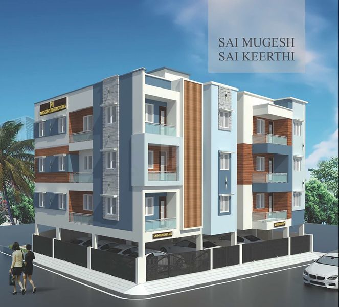 Sai Mugesh and Sai Keerthi Flats  By Sai Keerthi Homes  Porur Chennai.  Near by Swamy School