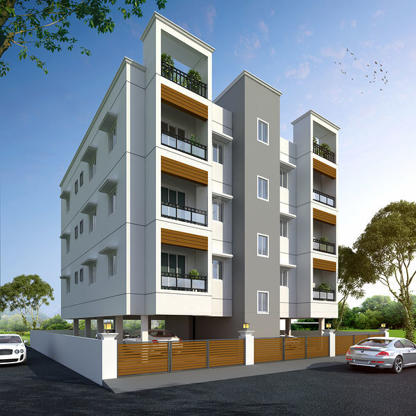 SBP Developers Puzhal Apartment  By SBP Developers: Puzhal Chennai.  Near Jain Temple